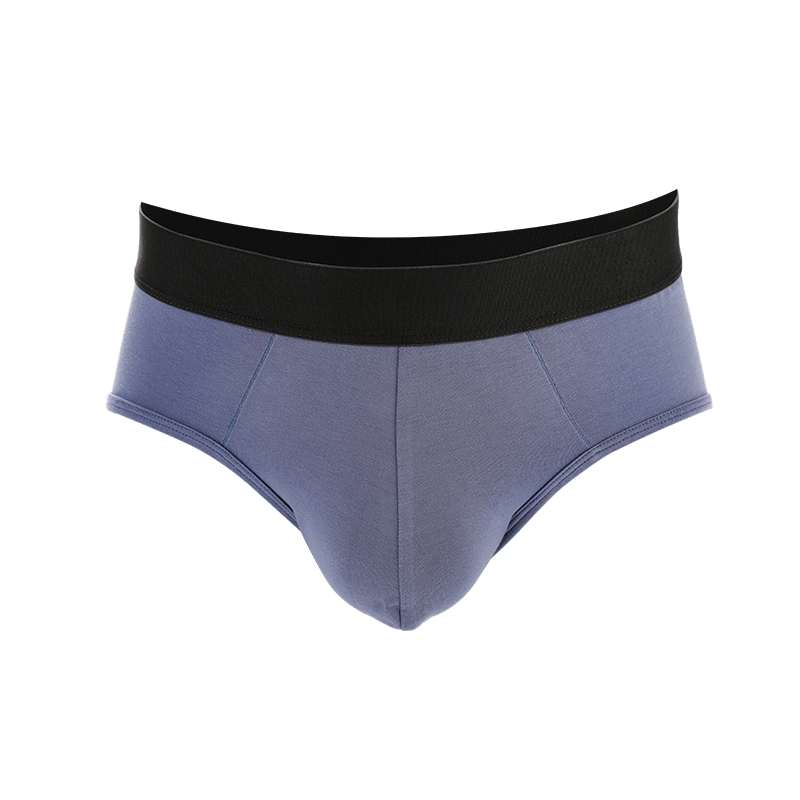 Bamboo viscose-dyed sweat-wicking men's briefs