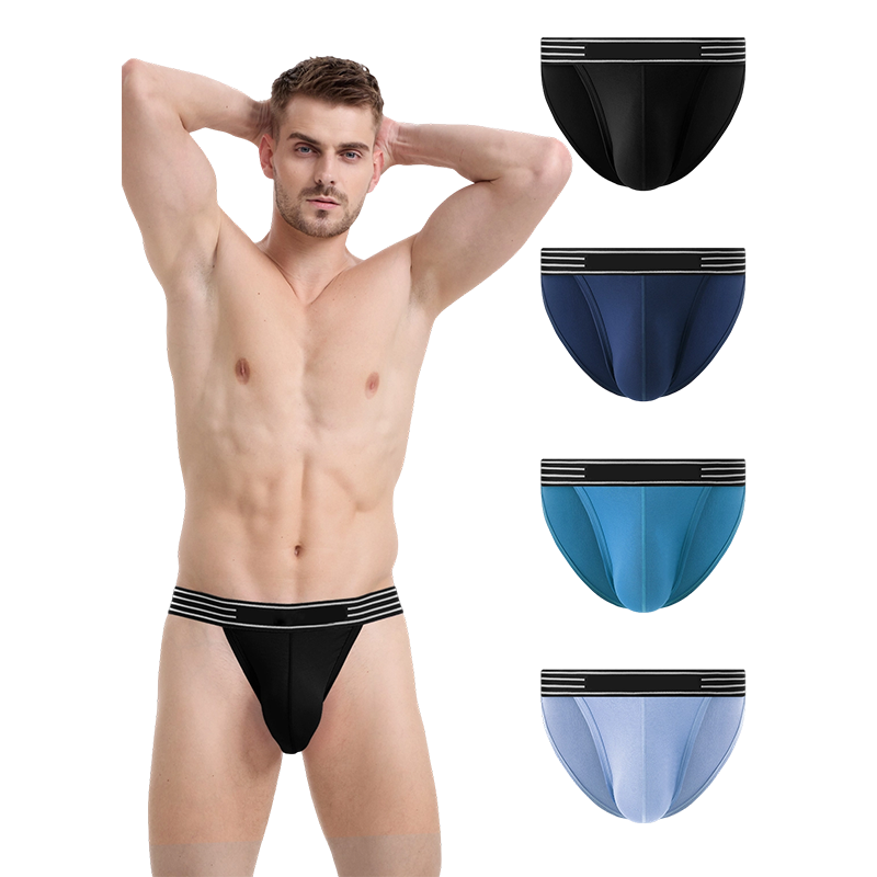 Mga Panlalaking Bikini Brief na May Supot