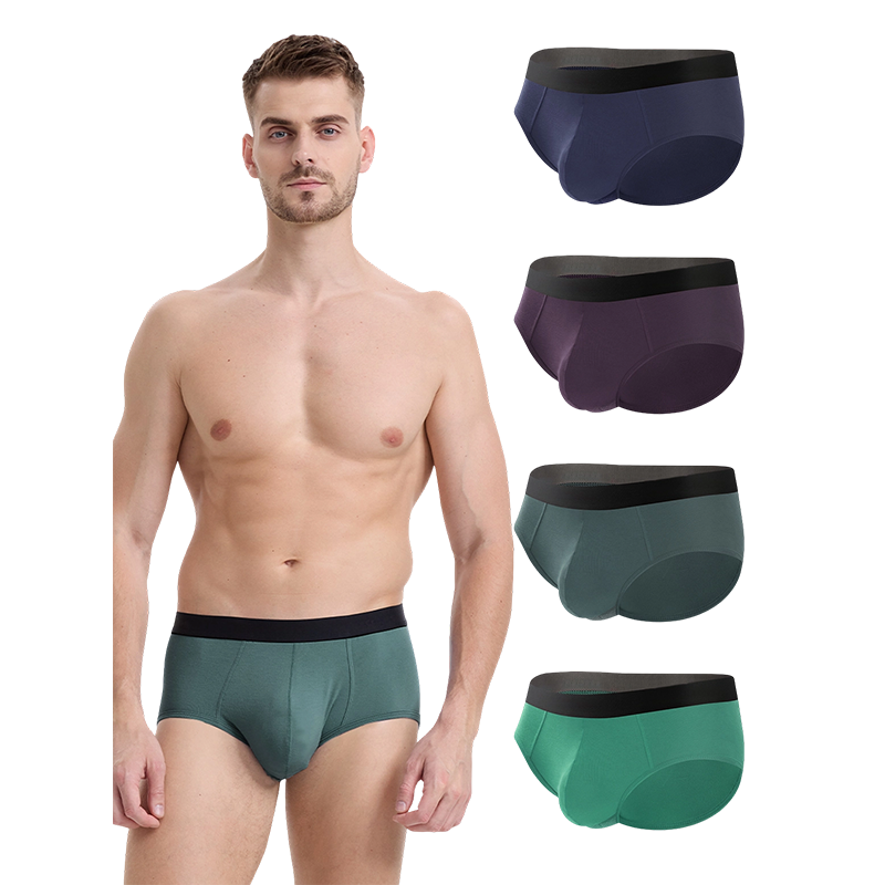 Soft Men's Brief na May Open Fly